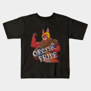 Orcish Pride v2 Kids T-Shirt